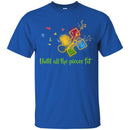 Autism T-Shirt Until All The Pieces Fit Puzzle Piece Awareness Day Gift Tee Shirts CustomCat