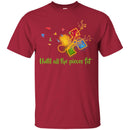 Autism T-Shirt Until All The Pieces Fit Puzzle Piece Awareness Day Gift Tee Shirts CustomCat