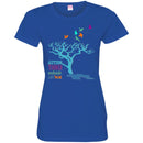 Autism Think Outside The Box T Shirt Autism Awareness Ribbon Funny Tees Autism Day Shirts CustomCat