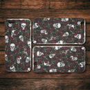 Awesome Skull Hide Under Rose Skull iPhone Case teelaunch