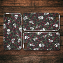 Awesome Skull Hide Under Rose Skull iPhone Case teelaunch