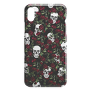 Awesome Skull Hide Under Rose Skull iPhone Case teelaunch