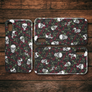 Awesome Skull Hide Under Rose Skull iPhone Case teelaunch