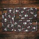 Awesome Skull Hide Under Rose Skull iPhone Case teelaunch