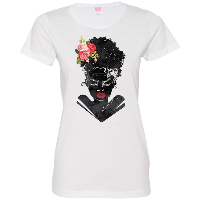 Awesome T-shirt For Black Girl Melanin Queens CustomCat