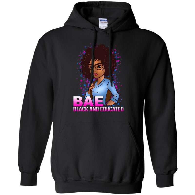 BAE Black And Educated Funny T-shirt for Black Girls CustomCat