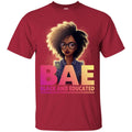 BAE T Shirts BAE Black And Educated Black History Month T-Shirt for Women Africa Pride Shirts CustomCat