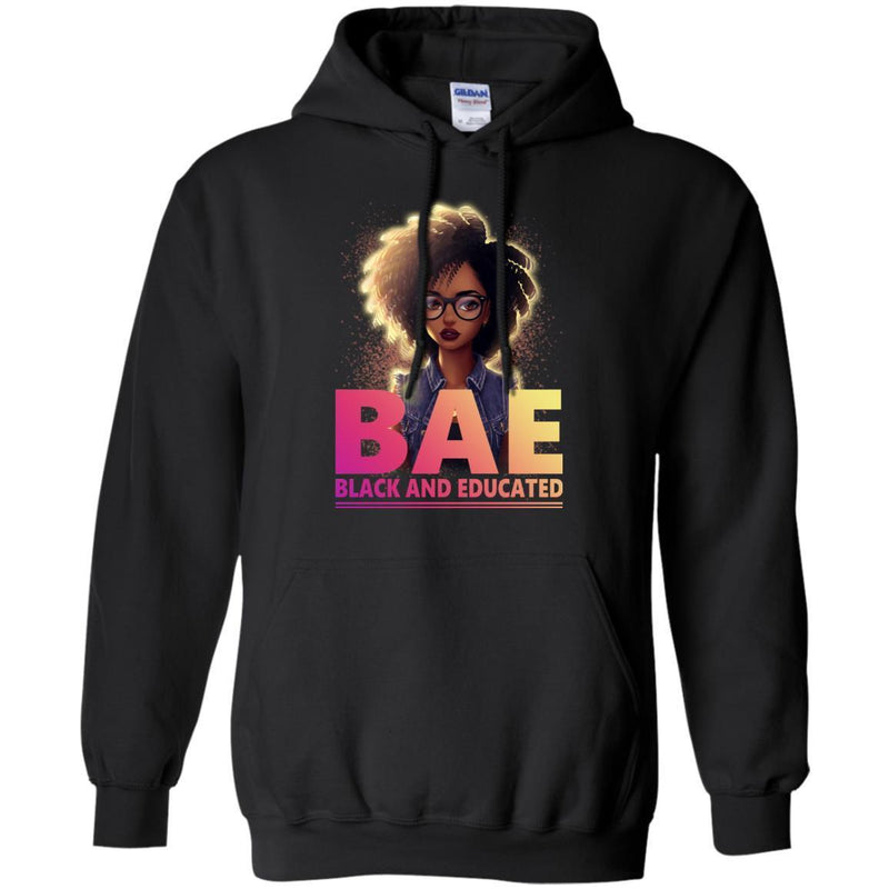 BAE T Shirts BAE Black And Educated Black History Month T-Shirt for Women Africa Pride Shirts CustomCat