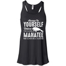 Be Manatee Mermaid T-shirt CustomCat