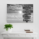 Beach Ocean Sunset Multi Names Premium Canvas Crossroads Personalized Canvas Wall Art, Family Street Sign Family Name Art Canvas For Home Decor Custom Family - CANLA75 - CustomCat