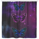 Beautiful 3 Butterflies Shower Curtains Bathroom Decor