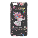 Beautiful Autism Baby Elephant With Flower iPhone Case teelaunch