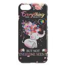 Beautiful Autism Baby Elephant With Flower iPhone Case teelaunch