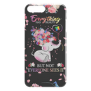 Beautiful Autism Baby Elephant With Flower iPhone Case teelaunch