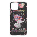 Beautiful Autism Baby Elephant With Flower iPhone Case teelaunch