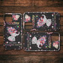 Beautiful Autism Baby Elephant With Flower iPhone Case teelaunch