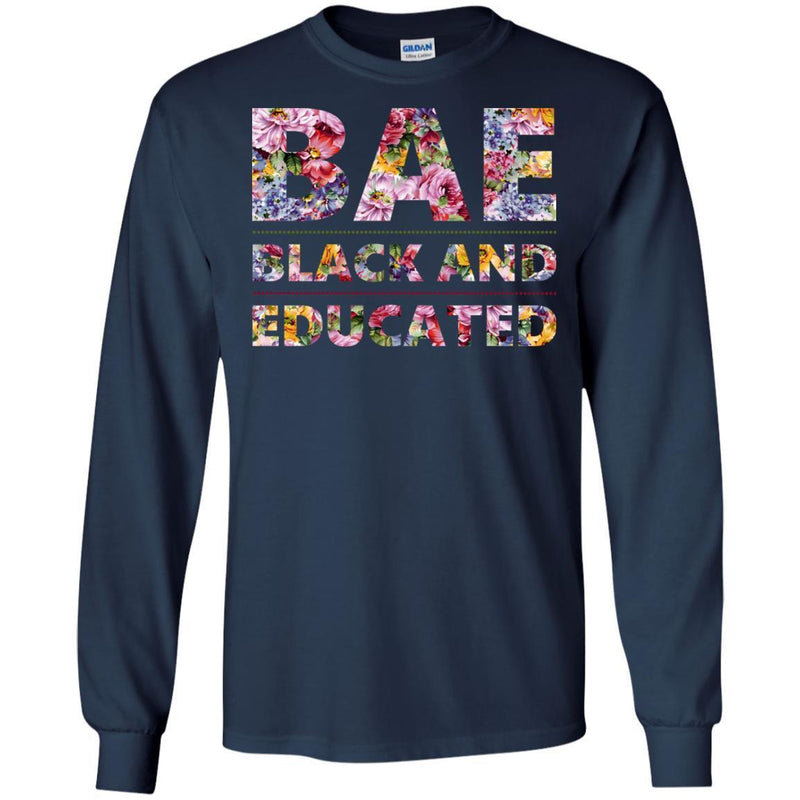 Beautiful BAE Black And Educated T-shirts for Queens CustomCat