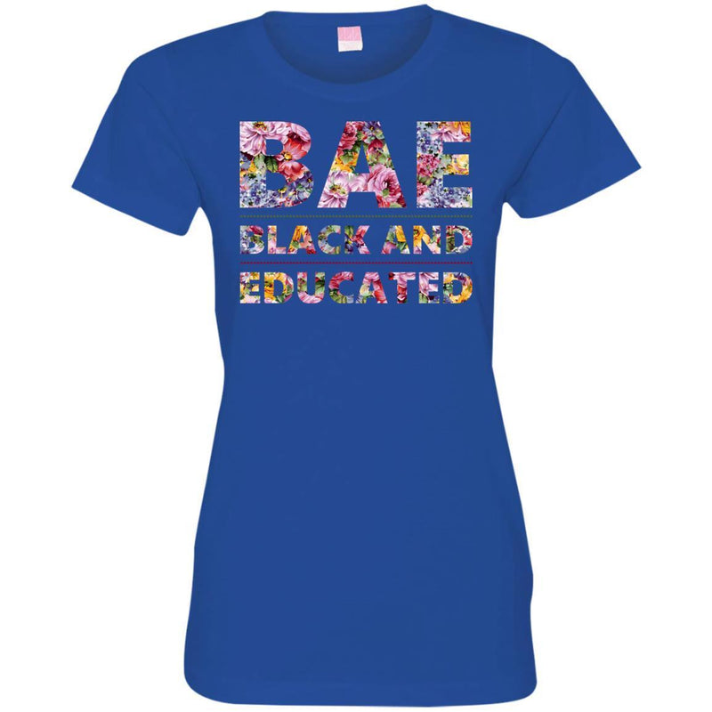 Beautiful BAE Black And Educated T-shirts for Queens CustomCat