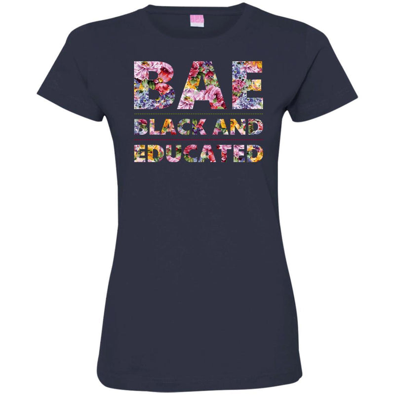 Beautiful BAE Black And Educated T-shirts for Queens CustomCat