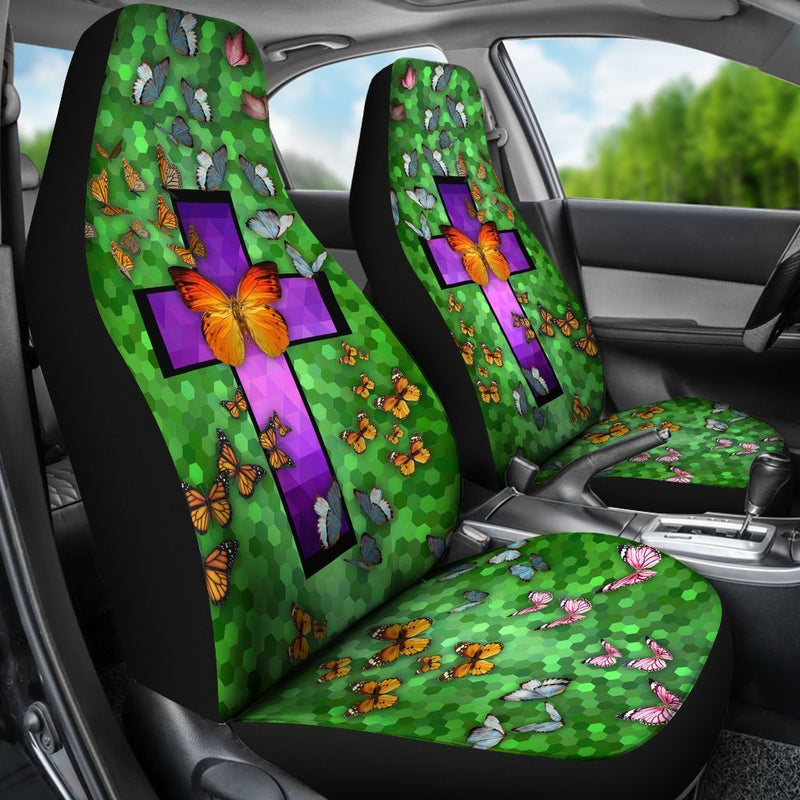 Beautiful Butterfly Car Seat Covers (Set of 2) interestprint