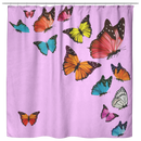 Beautiful Butterfly Shower Curtains Bathroom Decor