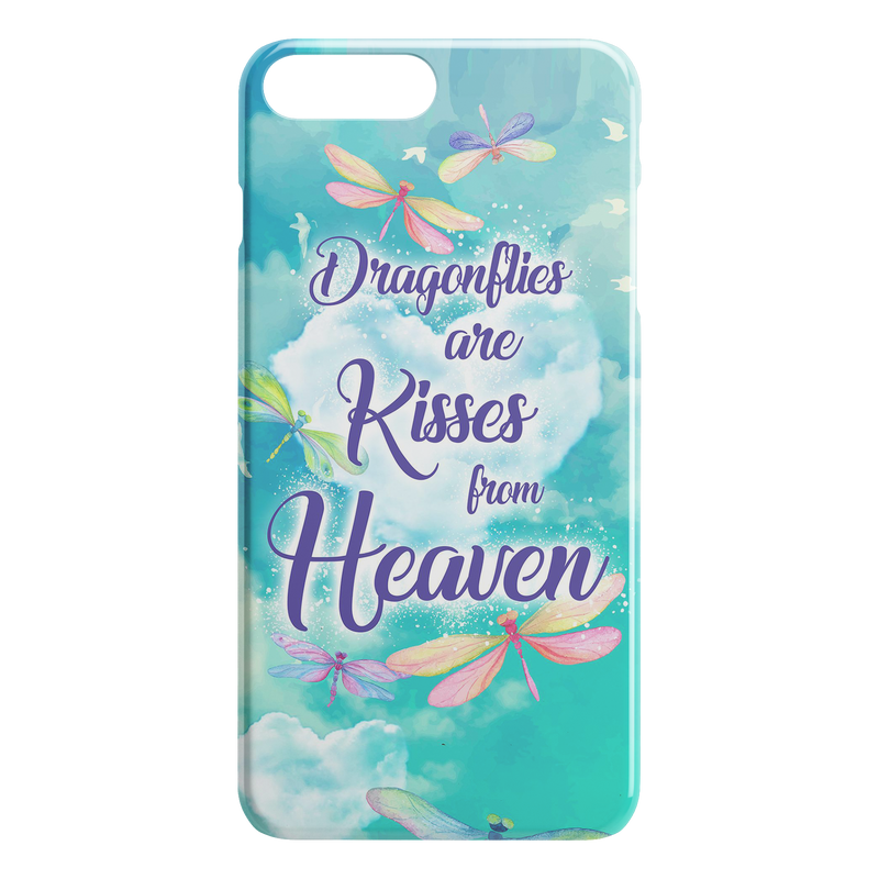 Beautiful Dragonflies Are Kisses From Heaven iPhone Case teelaunch