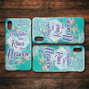 Beautiful Dragonflies Are Kisses From Heaven iPhone Case teelaunch