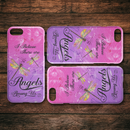 Beautiful Dragonfly Angel Among Us iPhone Case teelaunch