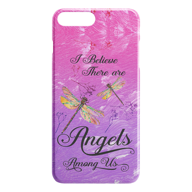 Beautiful Dragonfly Angel Among Us iPhone Case teelaunch