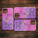 Beautiful Dragonfly Angel Among Us iPhone Case teelaunch