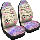 Beautiful Dragonfly Visitor From Heaven Car Seat Covers (Set Of 2)