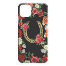 Beautiful Flower And Lucky Horse iPhone Case