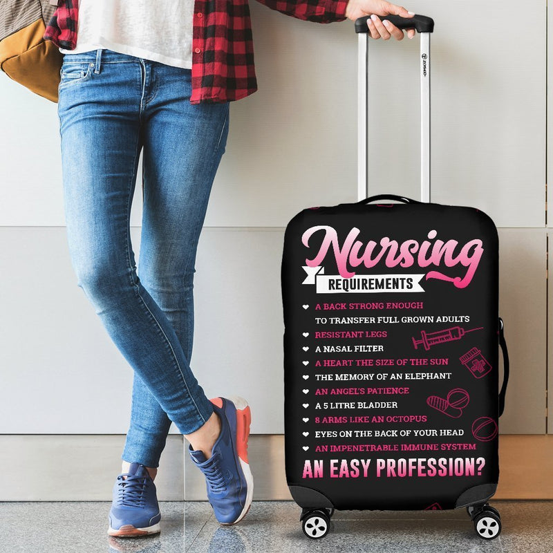 Beautiful Nursing Requirements Luggage Cover interestprint