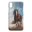 Beautiful Painting Of Horse Riding iPhone Case