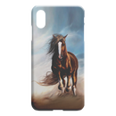 Beautiful Painting Of Horse Riding iPhone Case