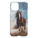 Beautiful Painting Of Horse Riding iPhone Case