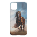 Beautiful Painting Of Horse Riding iPhone Case