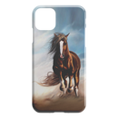 Beautiful Painting Of Horse Riding iPhone Case