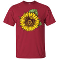 Beautiful Sun Flower T-shirt for Black Queens CustomCat