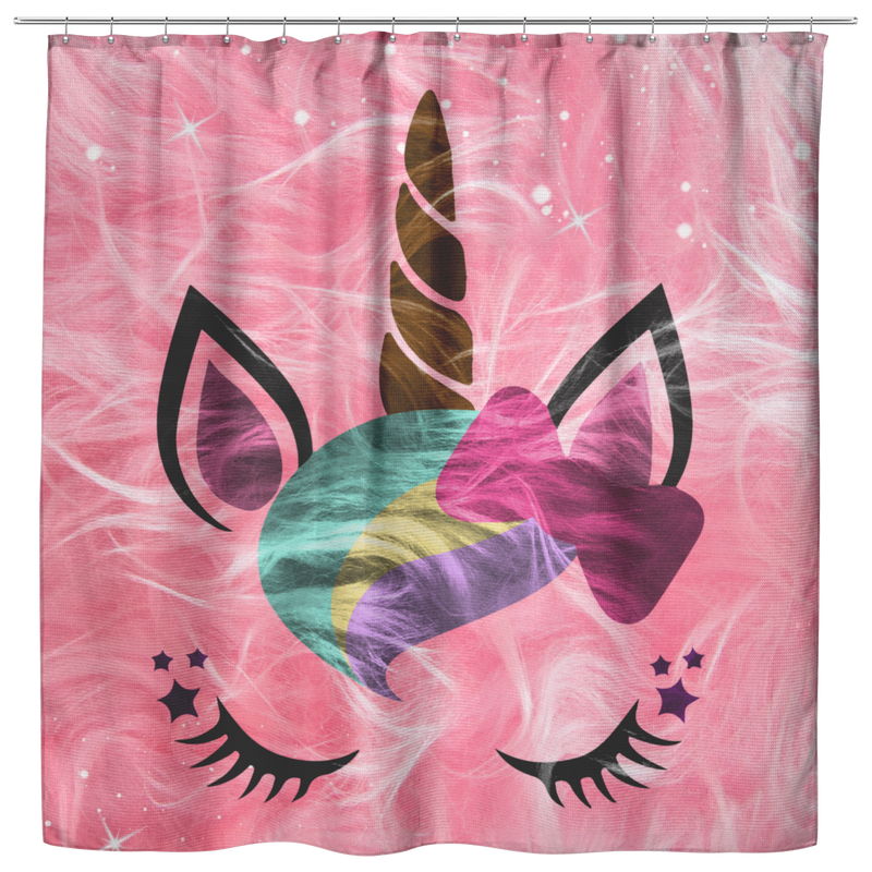 Beautiful Unicorn Shower Curtains For Bathroom Decor