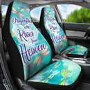 Beautiful Watercolor Dragonfly Kisses Car Seat Covers (Set Of 2)