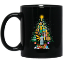 Beer Coffee Mug Beer Christmas Tree 11oz - 15oz Black Mug CustomCat