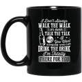 Beer Coffee Mug Beer Drink The Drink I'm Totally There For You 11oz - 15oz Black Mug CustomCat