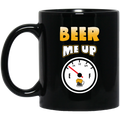 Beer Coffee Mug Beer Me Up 11oz - 15oz Black Mug CustomCat