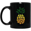 Beer Coffee Mug Beer Pineapple Lovers 11oz - 15oz Black Mug CustomCat