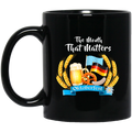 Beer Coffee Mug Beer The Month That Matters Oktoberfest Funny Drinking Lovers 11oz - 15oz Black Mug CustomCat