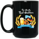 Beer Coffee Mug Beer The Month That Matters Oktoberfest Funny Drinking Lovers 11oz - 15oz Black Mug CustomCat