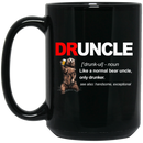 Beer Coffee Mug Druncle Like A Normal Bear Uncle Only Drunker Beautiful Exceptional 11oz - 15oz Black Mug CustomCat