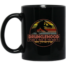 Beer Coffee Mug Drunclehood Like A Walk In The Park 11oz - 15oz Black Mug CustomCat