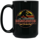 Beer Coffee Mug Drunclehood Like A Walk In The Park 11oz - 15oz Black Mug CustomCat
